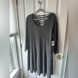 Torrid Plush Skater Dress, Mini Dress, Size 2 (18/20)